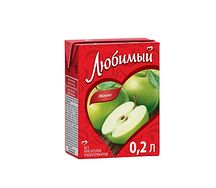 Сок любимый яблоко
