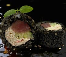 Блэк тунец и снежный краб