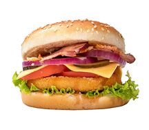 Барбекю Бургер с курицей