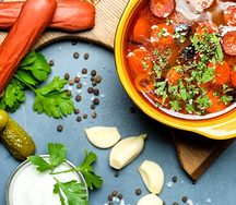 Солянка сборная мясная