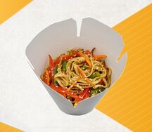 Удон c овощами