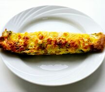 Бризоль с фаршем и сыром