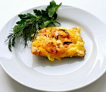 Горбуша под овощами