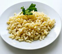 Макароны отварные
