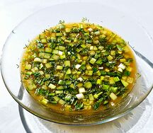 Окрошка на квасе
