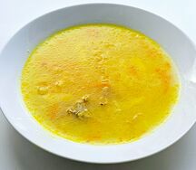 Суп куриный со шпинатом 