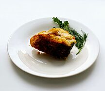 Пикша жареная