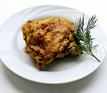Бедро куриное запеченное