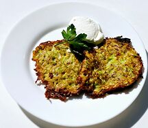 Драники из кабачков