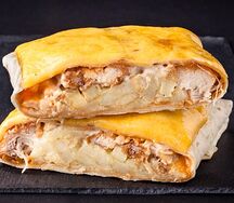 Такос сырный с курицей