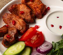 Шашлык из свиной шеи