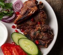 Шашлык из баранины Пистолет