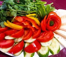 Микс: овощи, зелень, сыр