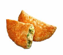 Чебурек постный с картофелем и зеленью