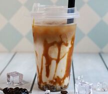 Айс карамель-тапиока