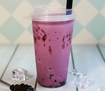 Черничное мороженое