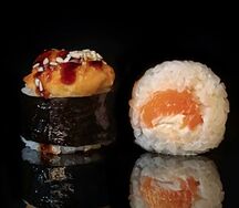 Запеченный лосось