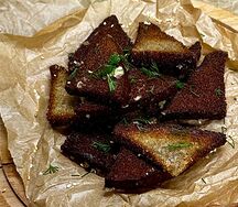 Чесночные гренки