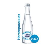 Вода bon aqua негазированная в стекле