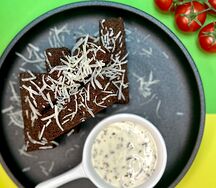 Гренки с чесноком и сыром пармезан