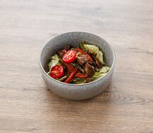 Тёплый с печенью цыплёнка