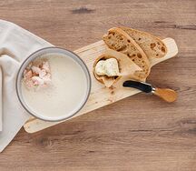 Уха из лосося на сливках