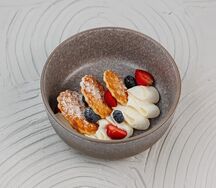 Вафли с кремом по-французски