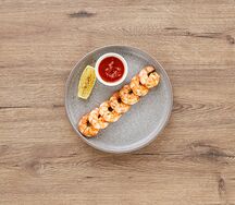 Тигровые креветки гриль