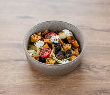 С баклажаном и сыром фета