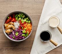 Боул с креветкой