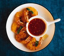 Креветки темпура 