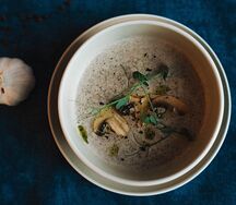 Крем-суп грибной