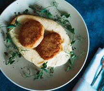 Куриные котлеты с картофельным пюре