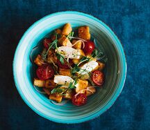 Салат из жареных баклажанов