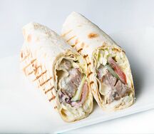 Шаверма с люля из свинины 
