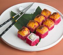 Запеченный ролл Калифорния