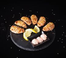 Мидии с ракушками