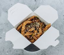 Удон с курицей