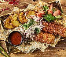 Люля-кебаб из курицы с сыром