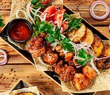Шашлык из куриной грудки