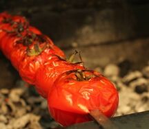 Шашлык из помидоров