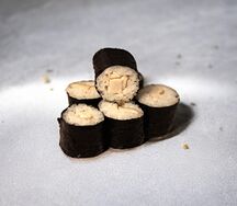 Простой ролл с курицей