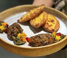 Грибная икра с калитками