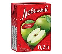 Сок Любимый Яблоко