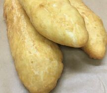 Жареный пирожок с картошкой
