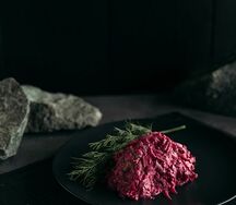 Свекла с чесноком