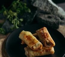 Блинчики с мясом