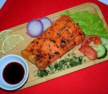 Шашлык из форели 
