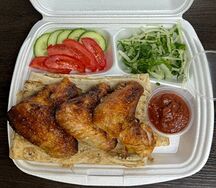 Шашлык из курицы (крылышки)