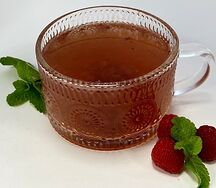 Согревающий чай Малина, красная смородина